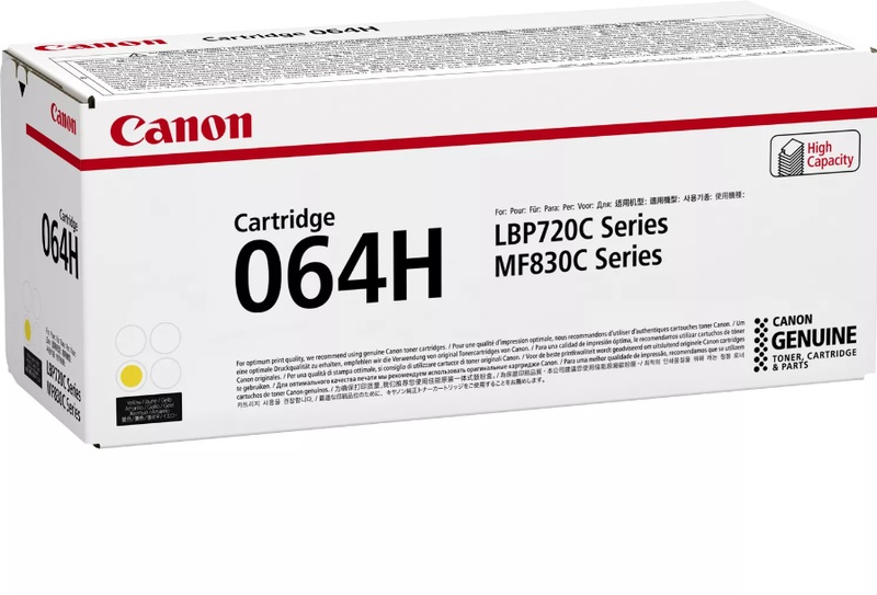 Canon 064H Tonerkartusche 1 Stück(e) Original Gelb