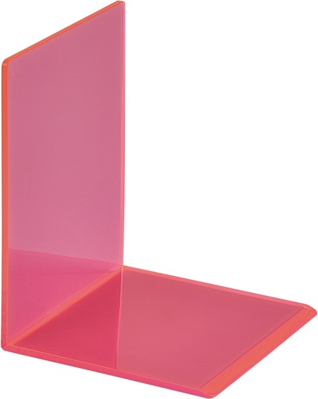 Maul Buchstütze 3513621 Produktabmessung, Höhe:130 mm Neonpink 2 St.