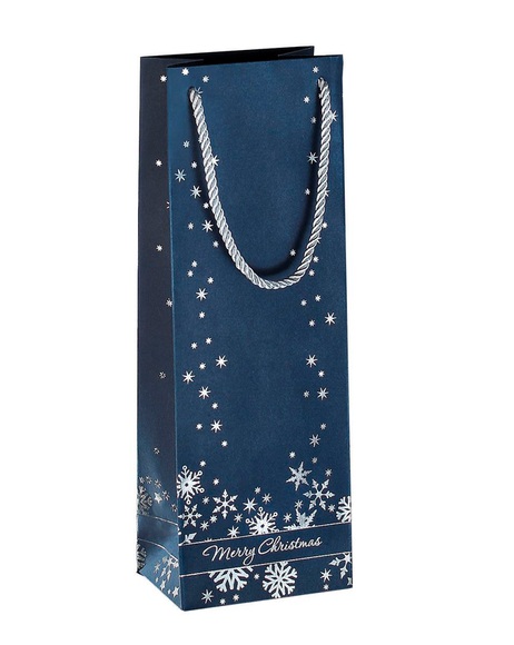 Sigel Geschenktasche Silver Snowflakes