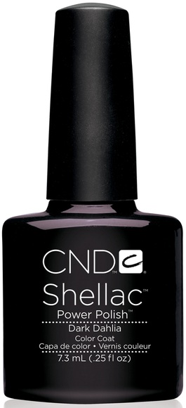 CND Shellac UV Color Coat - Dark Dahlia 7.3ml