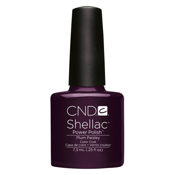 Shellac - Color Coat Plum Paisley