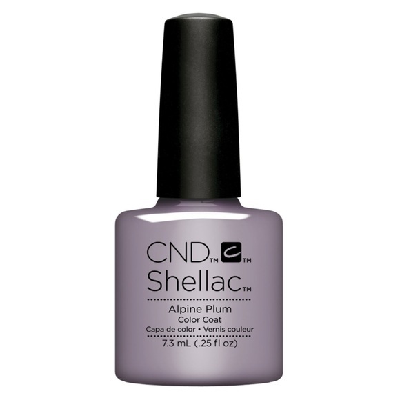 CND Shellac UV Color Coat- Alpine Plum 7.3ml