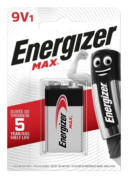 Energizer Max 9V/6Lr61 (1Stk.) Batterie