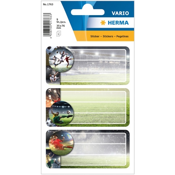 HERMA Schuletiketten Fussball, Produkttyp