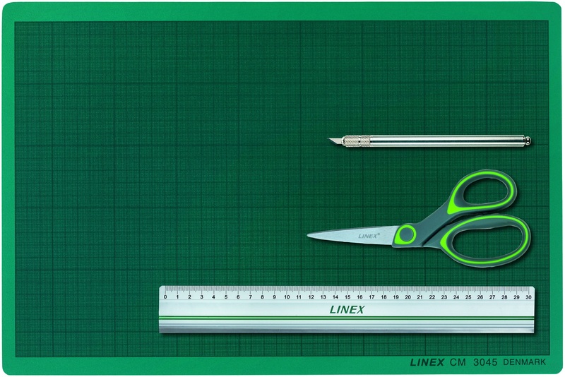 Linex Schneidematte-Set 4-teilig, 45 cm