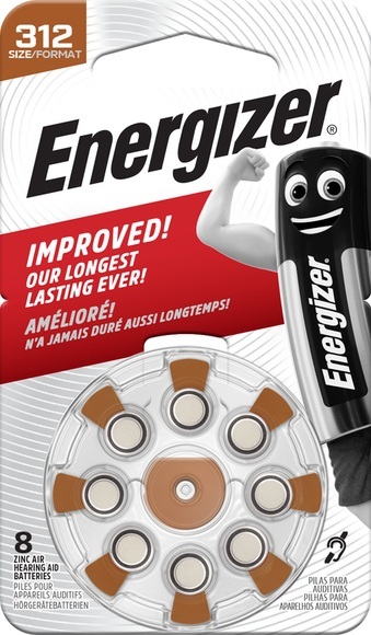 Energizer 312 (8Stk.) Hörgerätebatterie