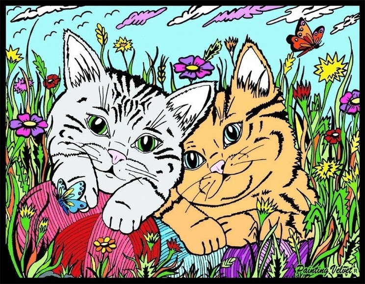 Bild aus Samt zum Ausmalen Bild aus Samt zum Ausmalen