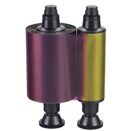 Evolis R3411 - Colour ribbon (YMCKO) R3411, Tattoo 2, 100 pages,