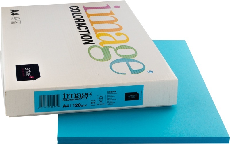 Image Coloraction Kopierpapier, Lisbon, A4, königsblau, 120g, 266680, (250 Blatt)