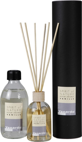 Venardo Raumduft, Vanille, 421141, (250ml, 9 Holzstäbchen)