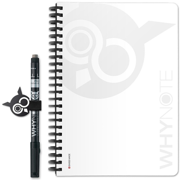 WhyNote - Löschbarer Notizblock Book A5