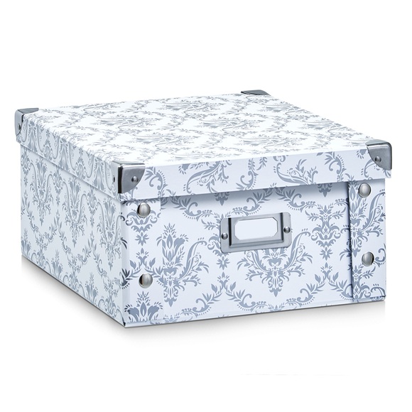 Zeller Aufbewahrungsbox, 31cm x 26cm x 14cm, Vintage, 17972