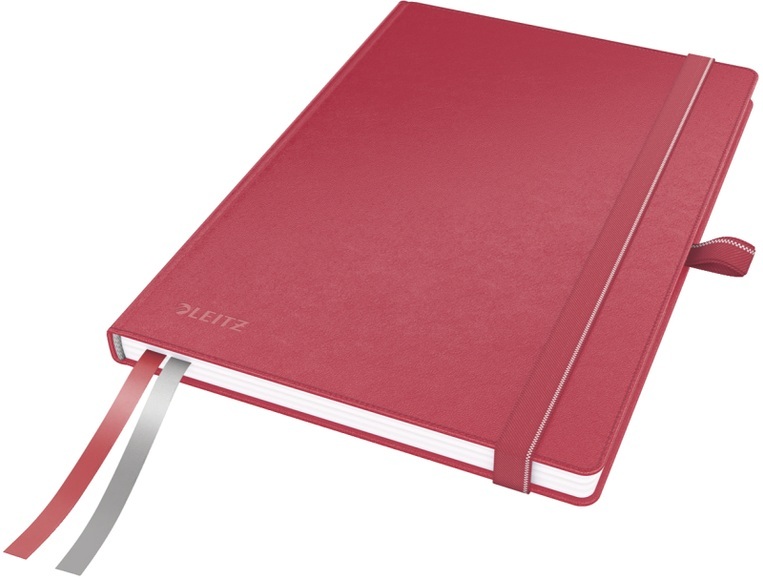 Leitz Notizbuch A5, Kariert, Rot