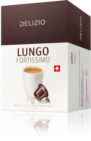 DELIZIO Lungo Fortissimo Kaffeekapseln Delizio