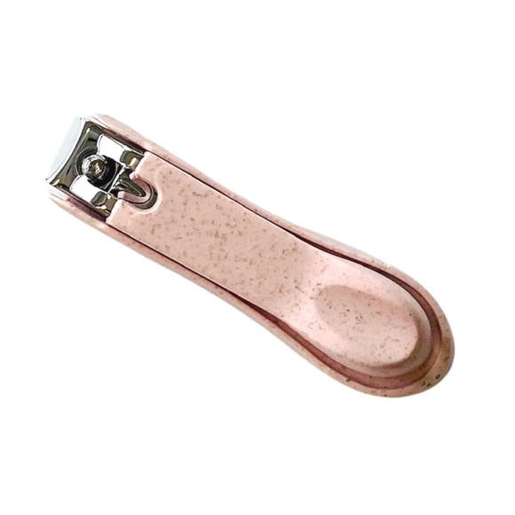 Herba Nagelknipser mit Auffangschale Weizenstroh PP rosa (1 Stück)