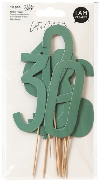 Torten Topper NUMBERS, Micasa