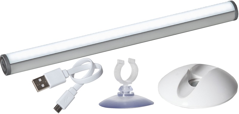 LED-Leiste Daylight, Akkuleuchte mit Touchdimmer