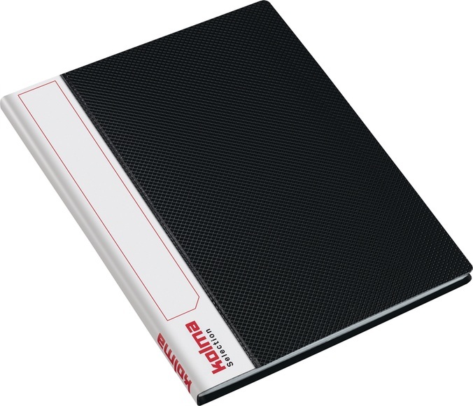 Kolma Sichtbuch Selection, A5, schwarz, 20 Tasche, recycling, 03.732.06
