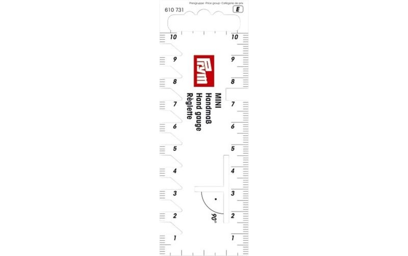 Prym - Handmass Mini 10 cm, Weiss