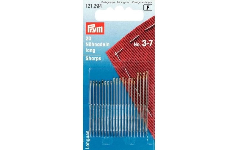 Prym - Nähnadel Nr. 3 - 7, Sortiert, 20 Stück