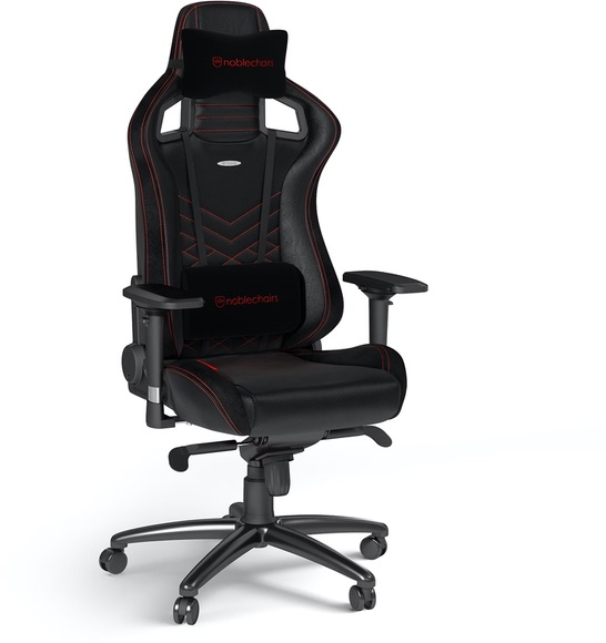Noblechairs Epic - Gaming-Stuhl (Schwarz/Rot)