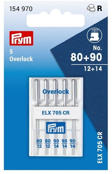 Prym - Nähmaschinennadel Microtext Nr. 80-90 5 Stück