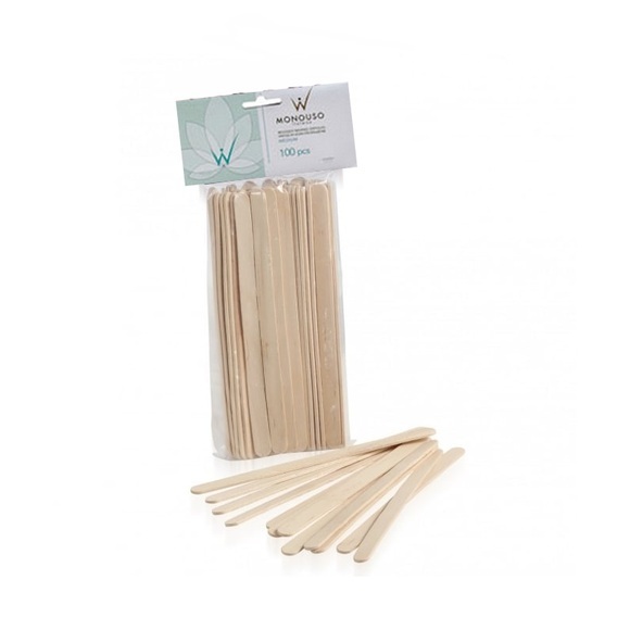 ItalWax Holzstäbchen klein 100 Stk.