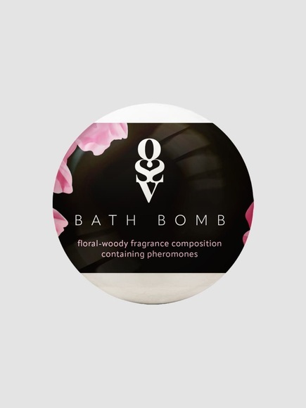 Obsessive Bath Bomb Floral-woody Badezusatz, Weiss - Amorana