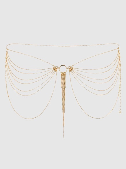 Magnifique Metallic Chain Waist Jewelry Gold | Bijoux Indiscrets