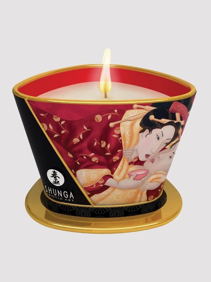 Shunga Erotic Art - Massage-Kerze Exotic Fruits - 170 ml
