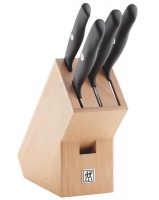 1x Zwilling Life Messerblock, natur, 5-tlg. (Promo 2018)