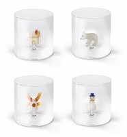 4er Set Glas aus Borosilikat 250 ml 2.0 Weihnachtsdekoration