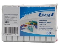 Marchon - 50er-Set Wäscheklammern - Multicolor