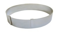 1x Patisserierahmen verstellbar Ø18-36cm H: 4.5cm
