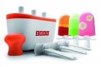 4x Quick Eismaschine Eis am Stiel 3-er, weiss