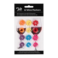 12 Weinglas Marker