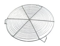 1x Gitterrost rund mit 3 Füssen Ø28cm