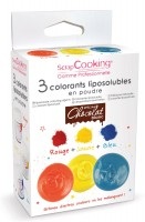 Scrapcooking - 3er-Set Lebensmittelfarbstoffe - Multicolor