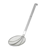 1x Frittierlöffel Ø 20cm, Stiel 43.5cm