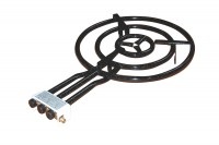 1x Gasbrenner aus Eisen, emailliert für Paella Pfannen Ø 60cm