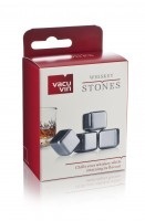Vacuvin Whisky Steine, 4 Stück