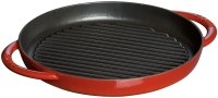 1x Pure Grillpfanne rund, Kirschrot Ø26cm