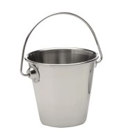 4er Set Servier und Saucen Eimer D7cm, H6.5cm