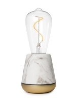 Humble Lights - Tischleuchte THE HUMBLE ONE - Mischmaterial - weiss - 19.5 cm