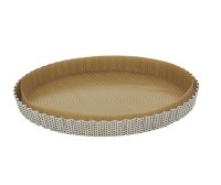 De Buyer Perforierte Edelstahl-Backformen, Tarte-Form