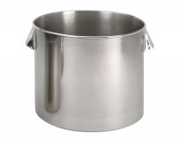 1x Bain-Marie Ø 24cm mit 2 festen Griffen, ohne Deckel