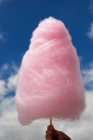 6x Fertigmischung Zuckerwatte, Rosen 160 g