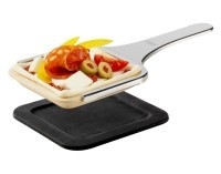 Stöckli PizzaGrill Tonpfännchen-Set Zubehör