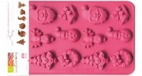 Silikonform Weihnachtsschokolade 20 x 14.5cm