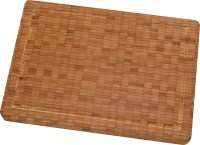 1x Schneidebrett, Bambus, mittel 36x25.5x3 cm